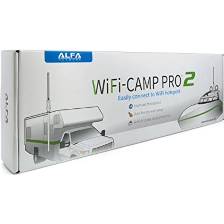 ALFA WiFi Camp-Pro 2 WLAN Range Extender Kit, 802.11b-g-n, 300MBit – Bild 7