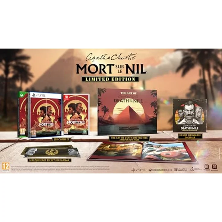 MICROÏDS Agatha Christie – Tod auf dem Nil, Xbox Series X Spiel mit einzigartigen Protagonisten und dynamischer Mindmap – Bild 2