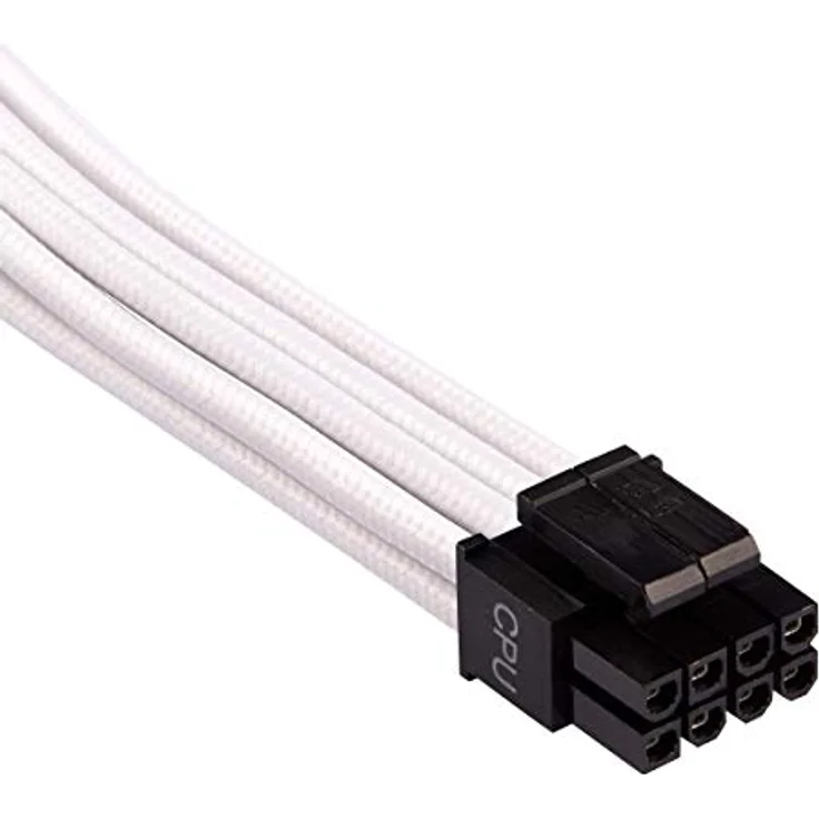 Corsair Premium Sleeved Netzteil Starter-Kabel-Set Typ4 (Generation 4-Serie) Weiß – Bild 5