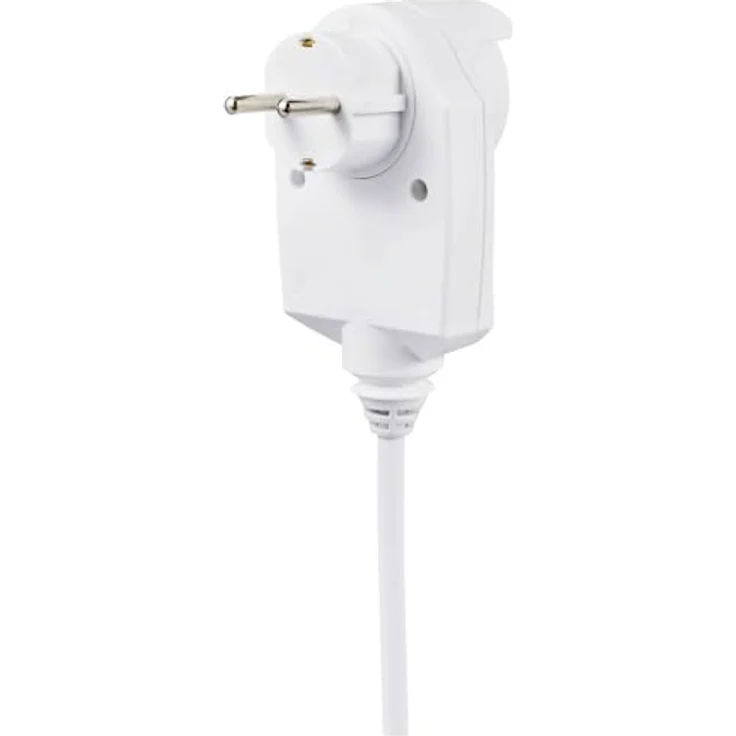 Sygonix SY-6248190 Strom Verlängerungskabel 16 A Weiß 1.50 m H05VV-F – Bild 4