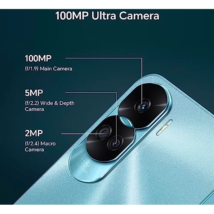 Honor 90 Lite 5G Dual Sim 8GB RAM 256GB - Silver EU – Bild 2