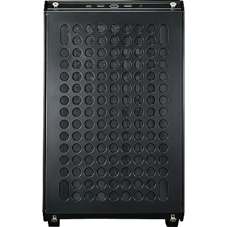 Cooler Master Qube 500 Flatpack ATX PC-Gehäuse – Schwarz – Bild 4