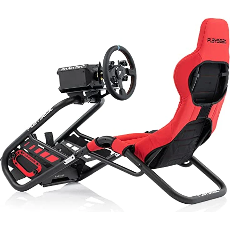 Playseat Trophy Sim Racing Cockpit | Hochleistungs Gaming Rennsitz | Unterstützt Direct Drive | Mit allen gängigen Lenkrädern und Pedalen kompatibel | Für PC und Konsole geeignet | Rote edition – Bild 3