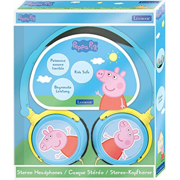Peppa Pig Kinderkopfhörer mit Lautstärkeregelung, pink – Bild 7