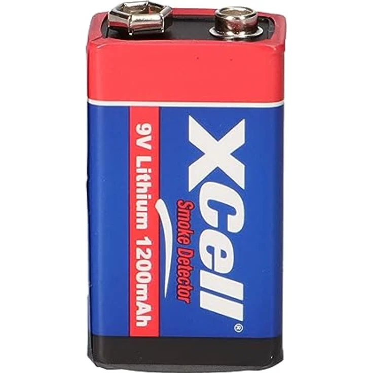 4x XCellLithium 9V Block Hochleistungs- Batterien für Rauchmelder /... – Bild 4