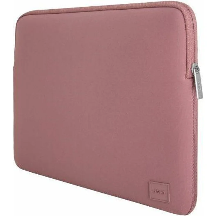 Uniq Cyprus Notebooktasche (14", Universal), wasserdicht, pink, mit rutschfesten Ecken und Zinklegierungs-Reißverschluss