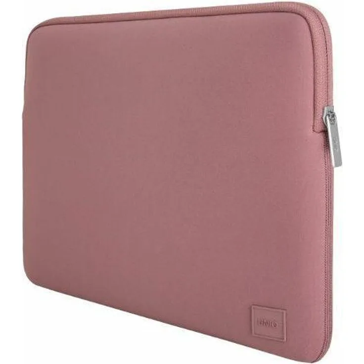 Uniq Cyprus Notebooktasche (14", Universal), wasserdicht, pink, mit rutschfesten Ecken und Zinklegierungs-Reißverschluss