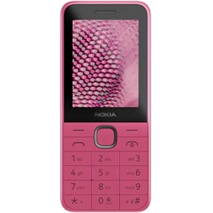 Nokia 225 4G Handy pink, Feature Phone mit Bluetooth, kompaktes Design und VGA-Kamera – Bild 2