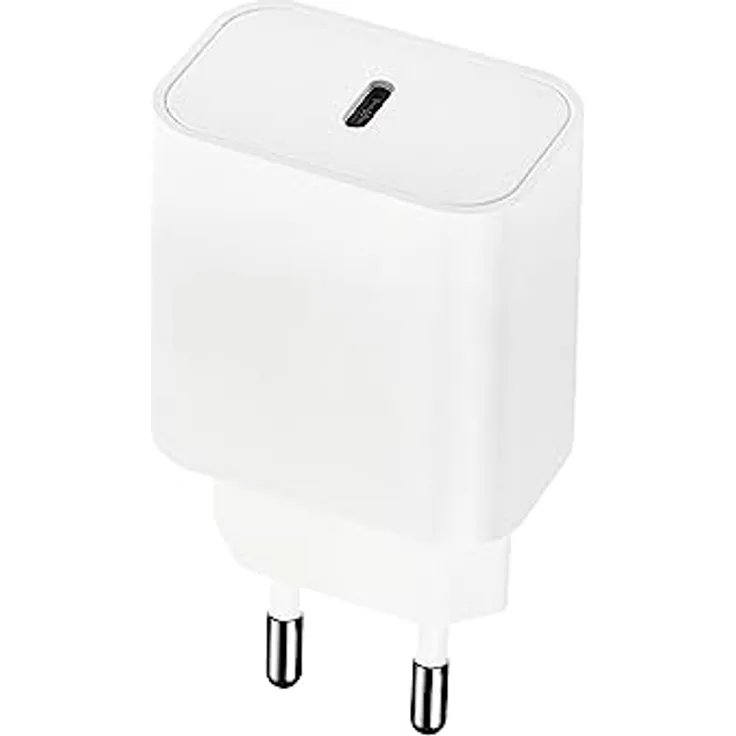 FOREVER MaxLife MXTC-06, 20W Schnellladegerät mit USB-C, PD QC 3.0, weiß, für Handys, Tablets und mehr