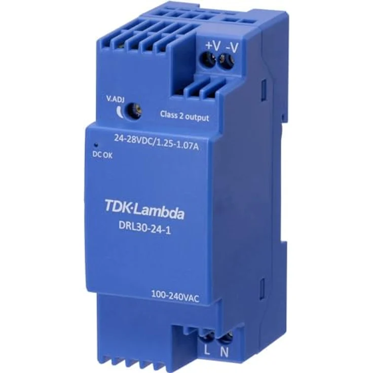 TDK-Lambda DRL30-15-1 Hutschienen-Netzteil 15 V 1.68 A 25.2 W, DIN-Rail, inkl. 1 Stück – Bild 1