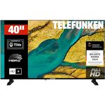 TELEFUNKEN XF40TP900S, 40 Zoll Smart TV Powered by TiVo, Full HD, HDR, Triple-Tuner, 6 Monate HD+ inkl.