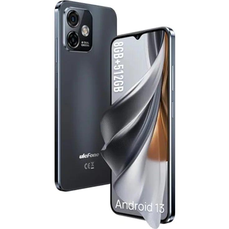 Ulefone RugOne Xever 7, Rugged Outdoor Smartphone mit 50 MP OIS Kamera, 12 GB RAM, 512 GB ROM, 120 Hz AMOLED Display, wechselbarem Akku (2 × 5550 mAh), IP68/IP69K, 5G