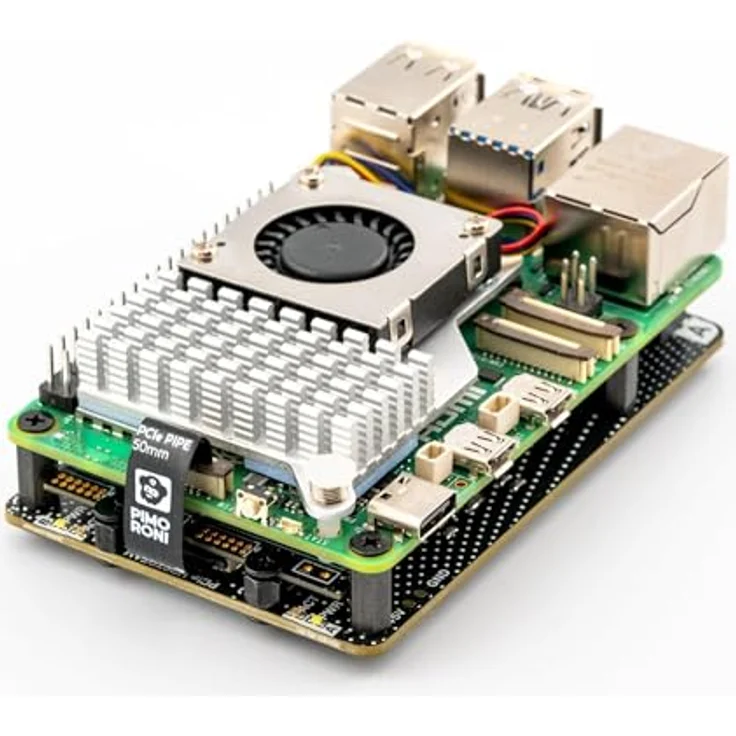 Pimoroni NVMe Base Duo Speichererweiterung für Raspberry Pi 5, 2x M-Key Slot, PCIe Gen 2 Switch, ideal für Dateiserver und Medienzentren – Bild 4