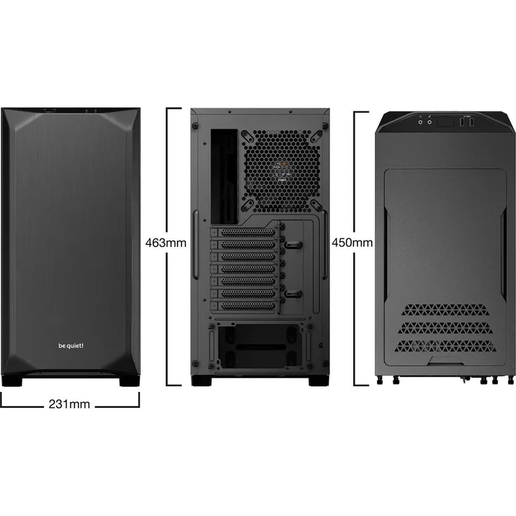Kiebel Professional PC 14, Desktop-PC mit Intel Core i9-14900KF, 1000 GB SSD, 64 GB RAM, UHD Graphics 770, Schwarz