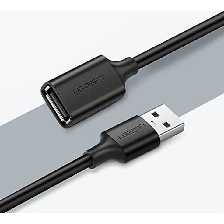 USB A To Female 2.0 Extension Cable Black 1M – Bild 5