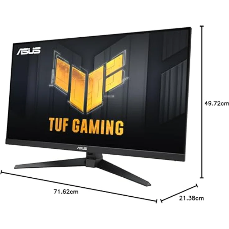 ASUS TUF Gaming VG328QA1A 31,5 Zoll Full HD Monitor - 170 Hz, 1ms MPRT, FreeSync Premium, GameFast Input, ELMB Sync - Schwarz – Bild 2