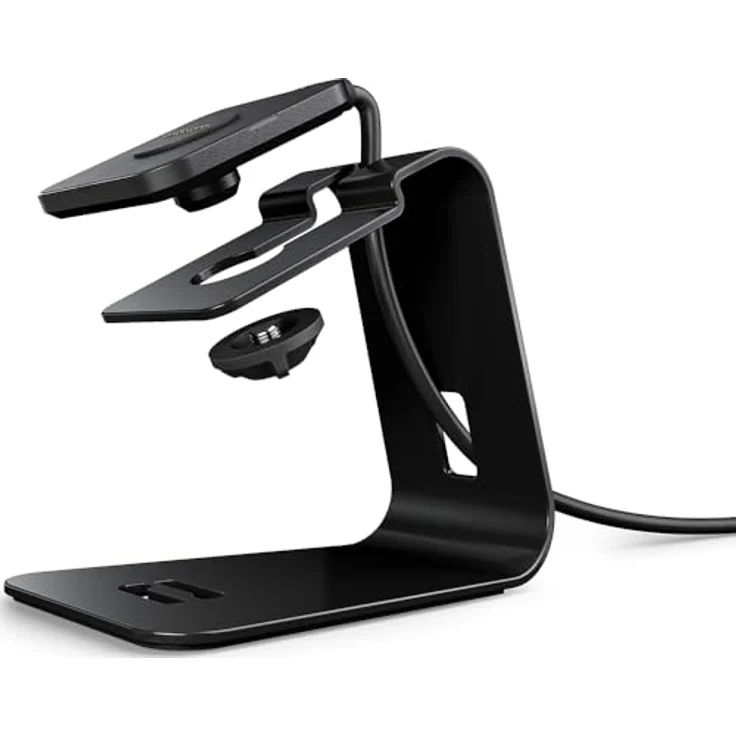Crosscall X-DockE Ladestation 3A, Ladegerät mit 1x USB-C®, elegantes Metalldesign, Schwarz – Bild 2