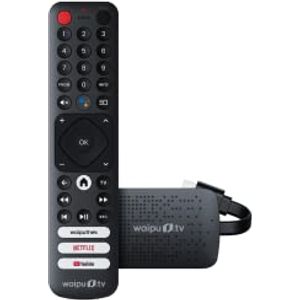 Image for waipu.tv 4K Stick | Inkl. Fernbedienung mit