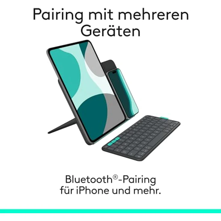 Logitech 920-013397, Tablet Tastatur mit deutscher Tastenbelegung – Bild 6