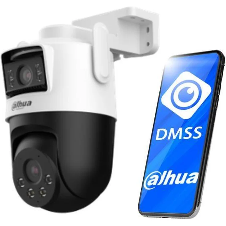 Dahua P3D-3F-PV-0280B/0600B, Netzwerkkamera mit 3 Megapixel, IR-Nachtsicht, Schwarz-Weiß, unterstützt MicroSD bis 256 GB