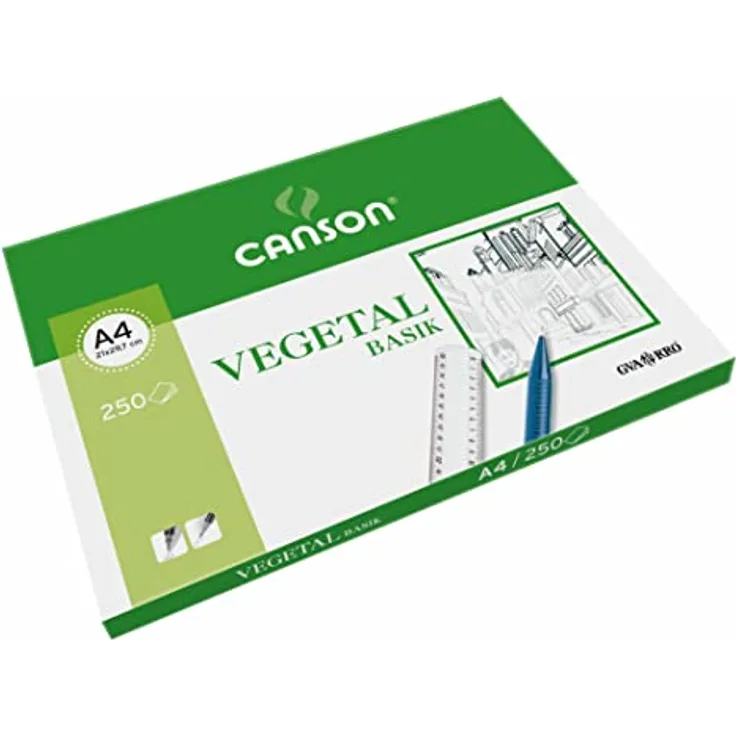 Canson Bastelpapier Pflanzen-Papier Basik A4 90 g/m² 210 x 297 mm
