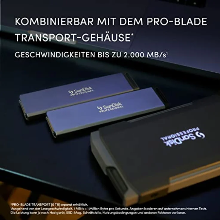 SanDisk Professional PRO-BLADE SSD-Mag 1TB  – Bild 5