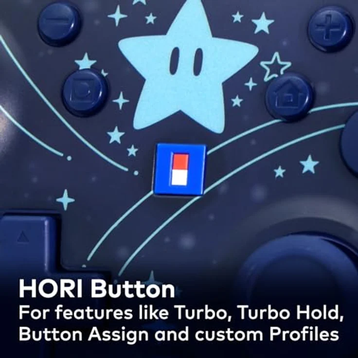 Hori NSX-146E Mehrfarbig Wireless Gamepad für Nintendo Switch 2, mit Turbo-Funktion und langlebigen Analogsticks – Bild 4