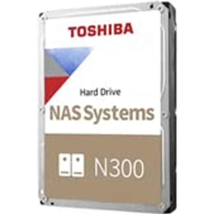 Toshiba N300 NAS - Festplatte - 8 TB - intern - 3.5 Zoll (8.9 cm) - SATA 6Gb/s - 7200 rpm - Puffer: 256 MB – Bild 4