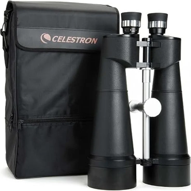 Celestron SkyMaster 25x100 Fernglas mit 25x Vergrößerung und 100mm Öffnung - für Naturbeobachtungen und Astronomie, schwarz – Bild 2