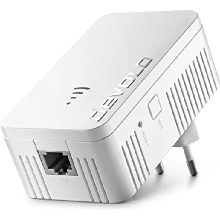 devolo WiFi 5 Repeater 1200, WLAN Repeater - bis zu 1.200 Mbit/s, Mesh Repeater, WLAN Verstärker, 1x LAN Anschluss, WiFi Repeater, WLAN Access Point, weiß