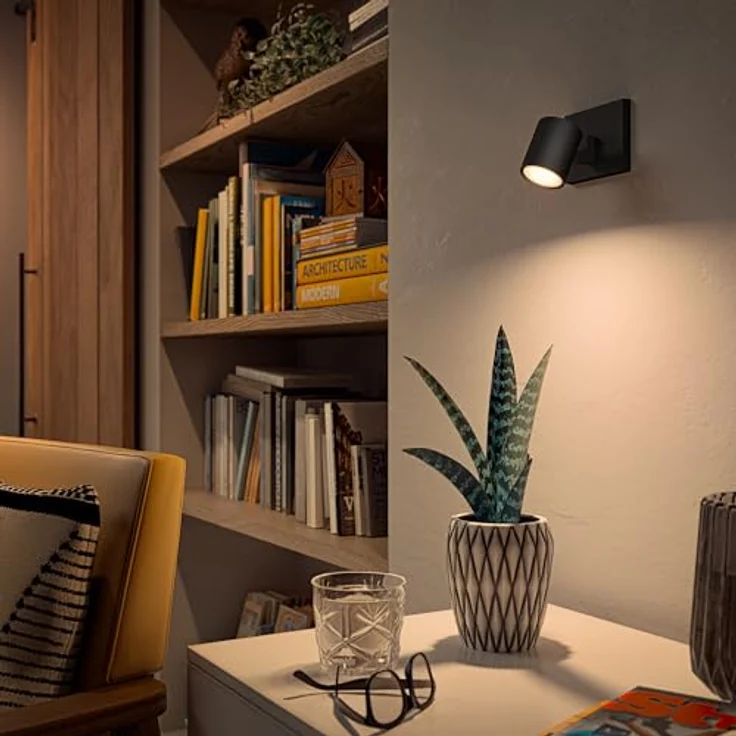 Philips Hue Runner single spot black 1x5W 230V, Smarte Deckenbeleuchtung mit personalisierter Beleuchtung – Bild 6