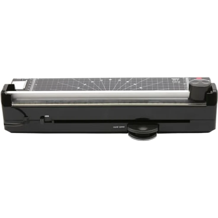 Olympia A 340 Laminiermaschine mit Papierschneider (Heiß- und Kaltlaminieren, DIN A3, Kompaktes Design, Papierschneidegerät mit Eckenrunder, Laminiermaschine mit 2 Rollen inkl. Folien-Set) – Bild 4