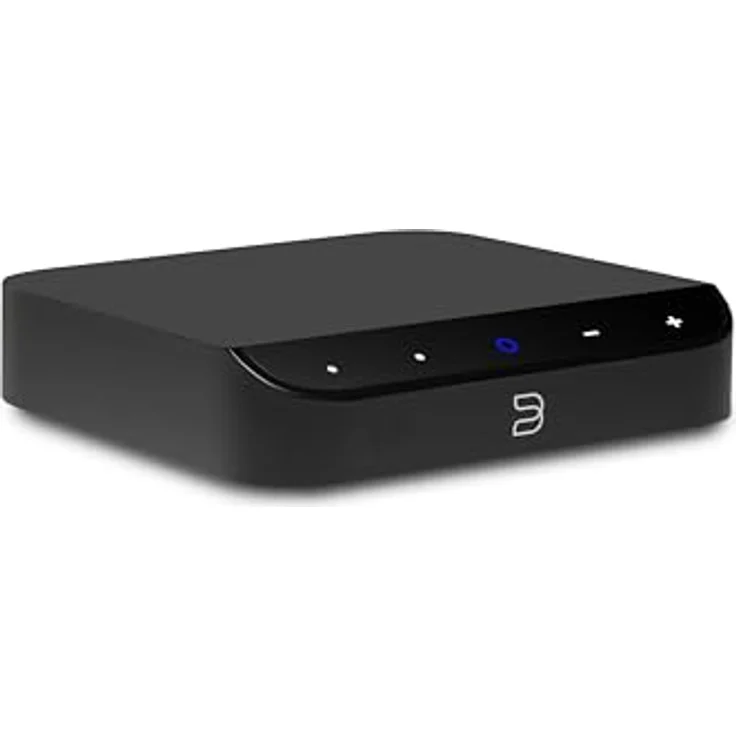 Bluesound NODE Nano Kabelloser Hochauflösender Multiroom-Musik-Streamer, Schwarz – Bild 2