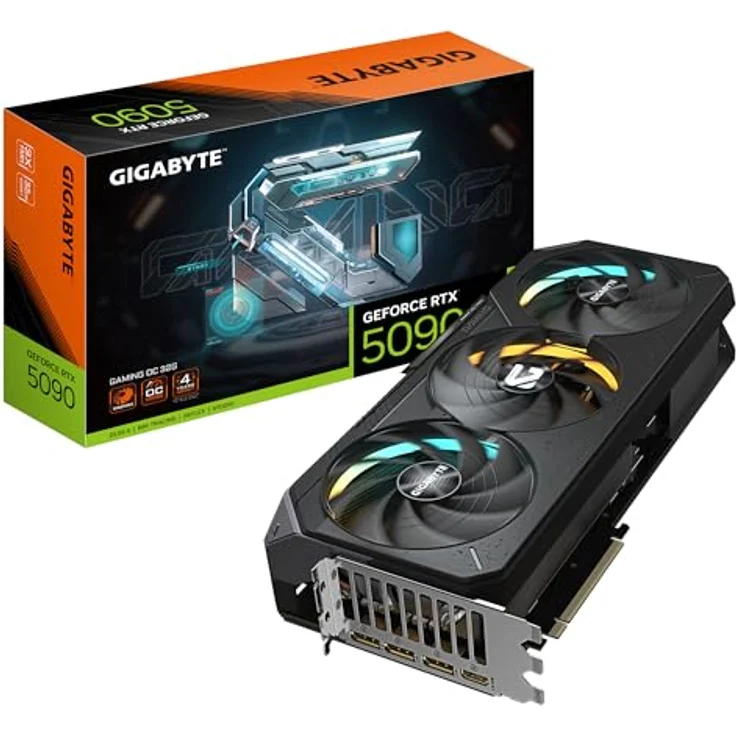 Gigabyte GeForce RTX 5090 GAMING OC 32GB GDDR7 Reflex 2 RTX AI DLSS4 Next-Gen-Grafikkarte – Bild 2