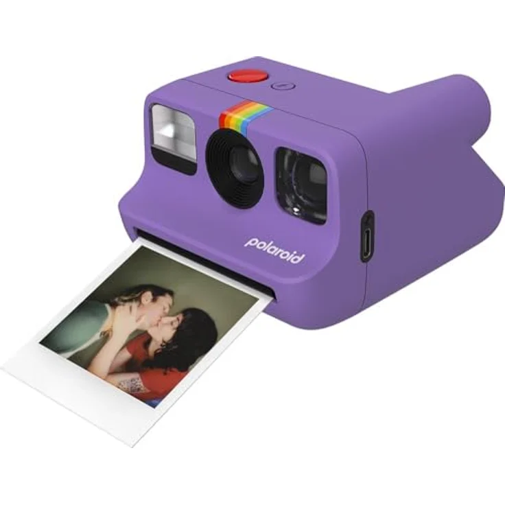 Polaroid Go Generation 2, Mini-Sofortbildkamera in Lila mit USB-C Aufladung, Selbstauslöser und reflektierendem Selfie-Spiegel – Bild 1