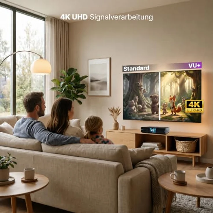 VU+ Duo 4K Lite, Satellitenreceiver mit 1 TB SSD, DVB-S2X FBC Twin Tuner und Linux-Plattform – Bild 2