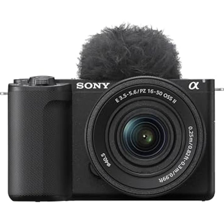 Sony Alpha ZV-E10 II | APS-C Spiegellose Videokamera, 16-50 mm f/3.5-5.6 Power Zoom, 4K60p Video, 4:2:2 10Bit-Aufnahme, 26 MP, digitale Stabilisierung, Auto-Augenfokus – Bild 1