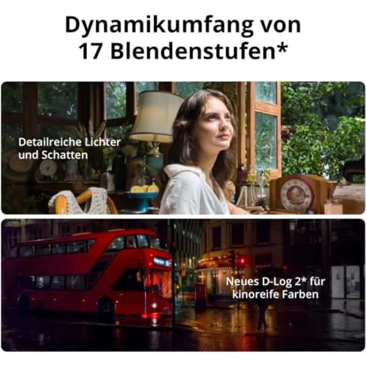 DJI Osmo Pocket 4P Vlog Combo, 7680 x 4320 Pixel Action Kamera mit 4K Ultra HD, Schwarz – Bild 3