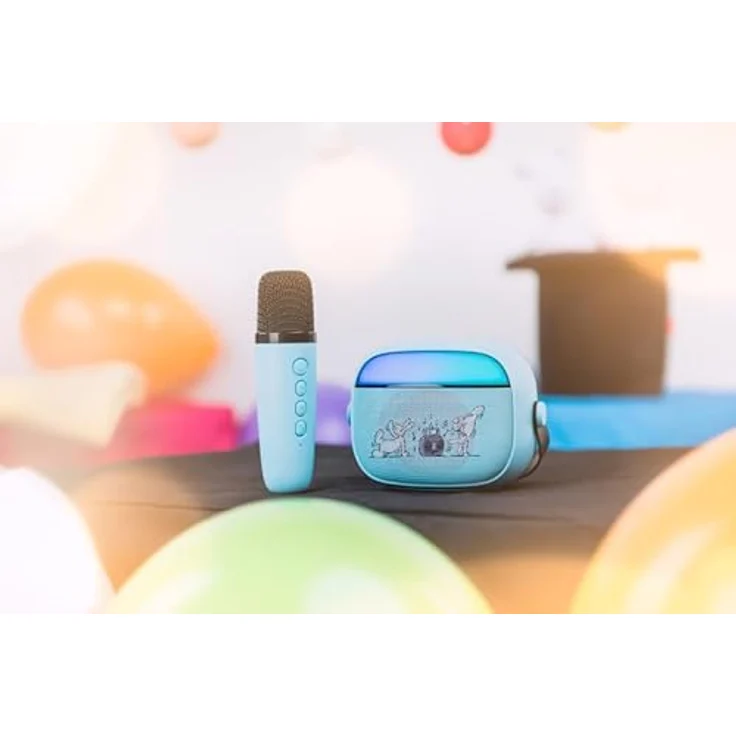 GoGen Karaoke Bluetooth Lautsprecher, wasserdicht, 5h Akkulaufzeit, 3,2 W Leistung, MP3-kompatibel, AUX-Eingang – Bild 8