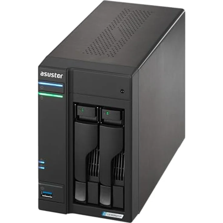 Asustor Lockerstor 2 Gen2+ AS6702T V2, NAS-Server mit Quad-Core Intel Celeron N5105, 5Gbit Ethernet, 4 M.2 NVMe SSD-Steckplätzen, 4 GB RAM und 10Gbps USB Anschlüssen – Bild 6