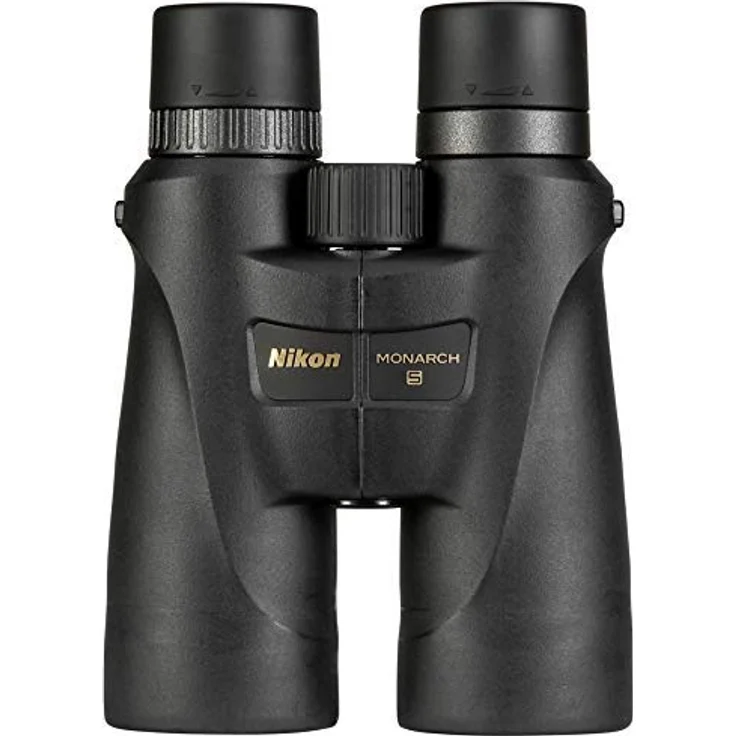 Nikon Monarch 5 8x56 (8-fach, 56mm Frontlinsendurchmesser) schwarz, Fernglas mit wasserdichtem und beschlagfreiem Design – Bild 2