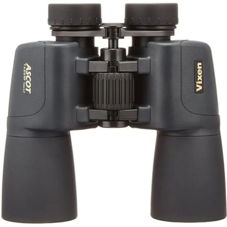 Vixen Fernglas Ascot 7x50 ZCF, lichtstarkes Porroprisma-Fernglas, wasserdicht, mit drehbarer Augenmuschel und großem Augenabstand für Brillenträger – Bild 1