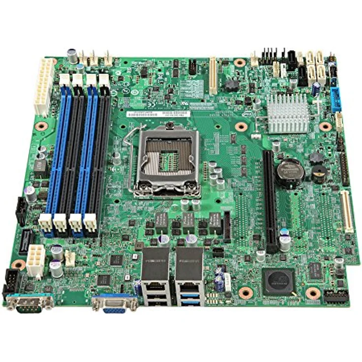 Intel SERVER BOARD/S1200V3RPO W/4 SATA CABLES - Mainboa – Bild 2