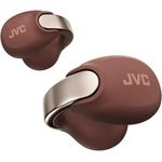 JVC HA-NP1T Nearphones Braun, Offene Kopfhörer für Musikgenuss ohne Abzuschirmung
