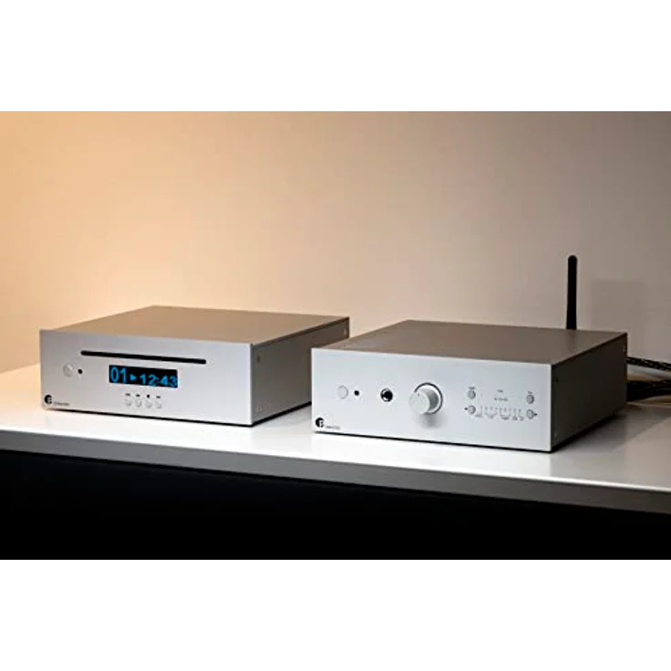 Pro-Ject MaiA DS3, leistungsstarker Stereo-Vollverstärker mit Bluetooth 5.0 aptX HD, Kopfhörerausgang, Phono-in, USB (Schwarz) – Bild 5