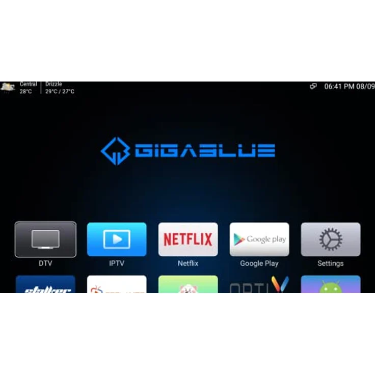 GigaBlue UHD X1 Plus 4K Android 1x DVB-S2x Tuner + Android TV IP Empfänger in Einer Box – Bild 4