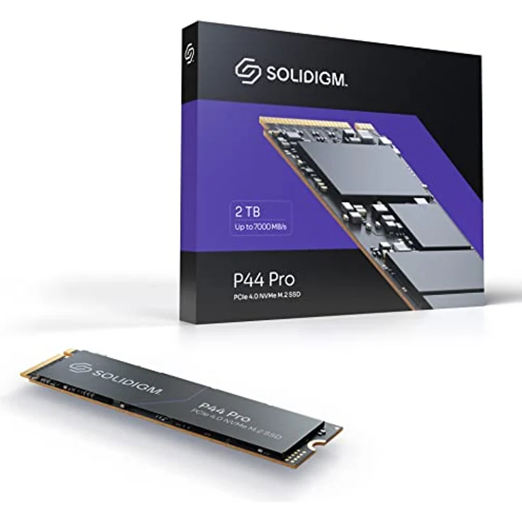 SOLIDIGM SSD P44 PRO 2TB M.2 80MM PCIE GEN 4 HYNIX V7 Retail – Bild 1