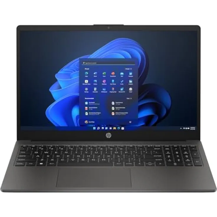 HP 255 G10 Notebook, 15.6" Full HD IPS, AMD Ryzen 7 7730U, 16 GB RAM, 512 GB SSD, Schwarz