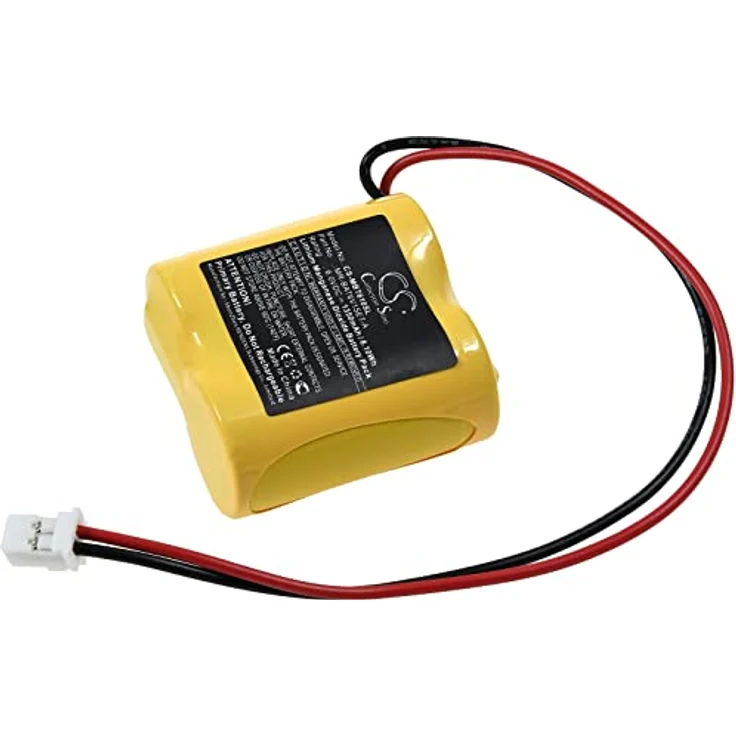 akku-net SPS-Lithiumbatterie MR-BAT6V1SET-A, 6V Lithium-Mangandioxid, gelb, 100% kompatibel – Bild 1