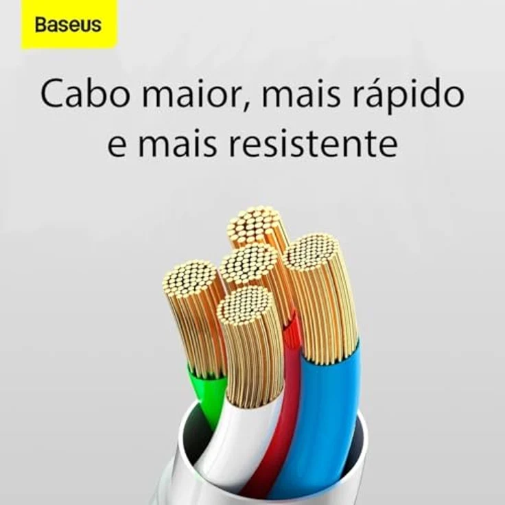 Baseus Cable Simple Wisdom - Type C to Lightning - PD 20W 5A 1,5 m - 2 pieces (TZCATLZJ-02) white – Bild 4